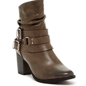 Bucco Nurie Womens Fashion Vegan Leather Booties